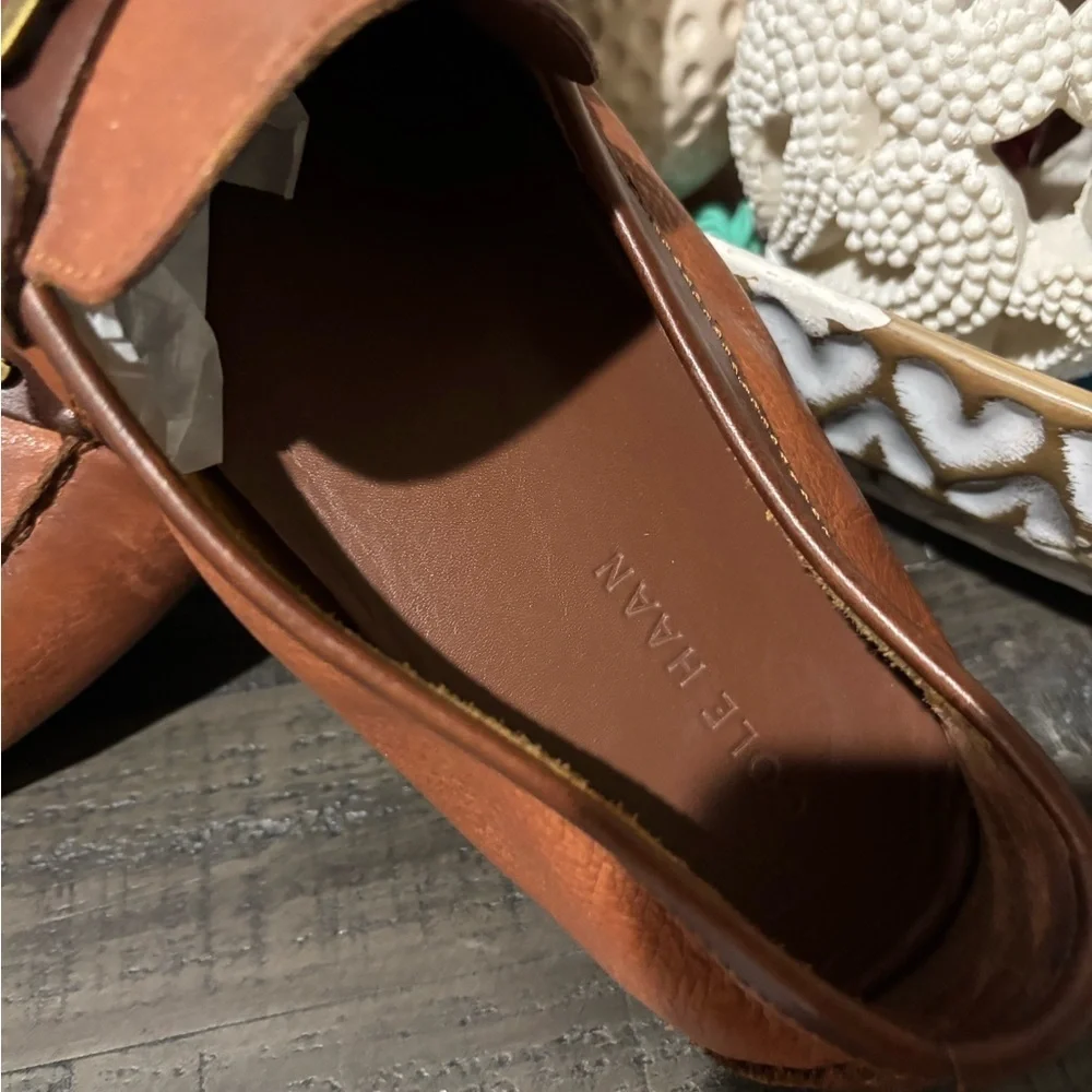 Cole Haan Somerset Link Bit Loafer Woodbury Style Mens Size 10.5  C25979 Leather